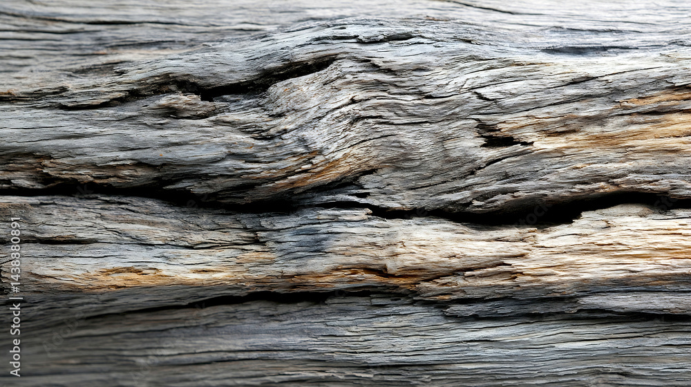 Poster textured closeup view of weathered wooden surface with rustic charm and natural beauty : generative 