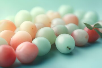 colorful easter eggs