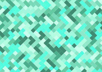 背景 タイル 四角形のジグザグ模様 同系色