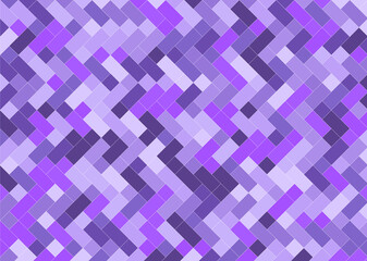 背景 タイル 四角形のジグザグ模様 同系色