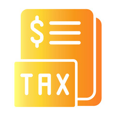 tax Gradient icon