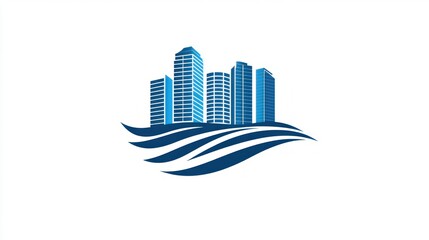 Obraz premium City Skyline on Water
