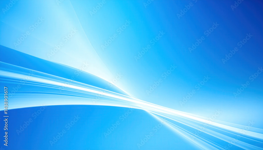 Poster Abstract blue background makes me feel soothed and calm, this dynamic design flows with sense of ease and peace