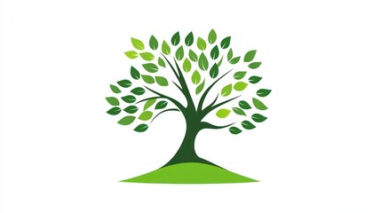 Green Tree Logo on White Background (6)