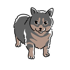 Cute Cat Cartoon Illustration of Adorable Kitten in Various Poses for Pet Lovers, Animal Design, and Hand-Drawn Style Projects