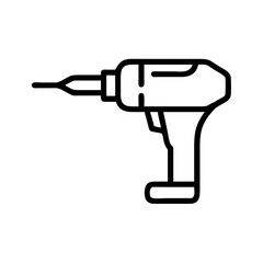 Drill Tool for Work Icon Design