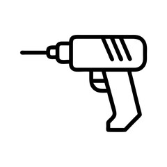 Drill Tool for Work Icon Design