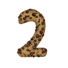 Sweet Cookies Number 2 with Delicious Dessert Style