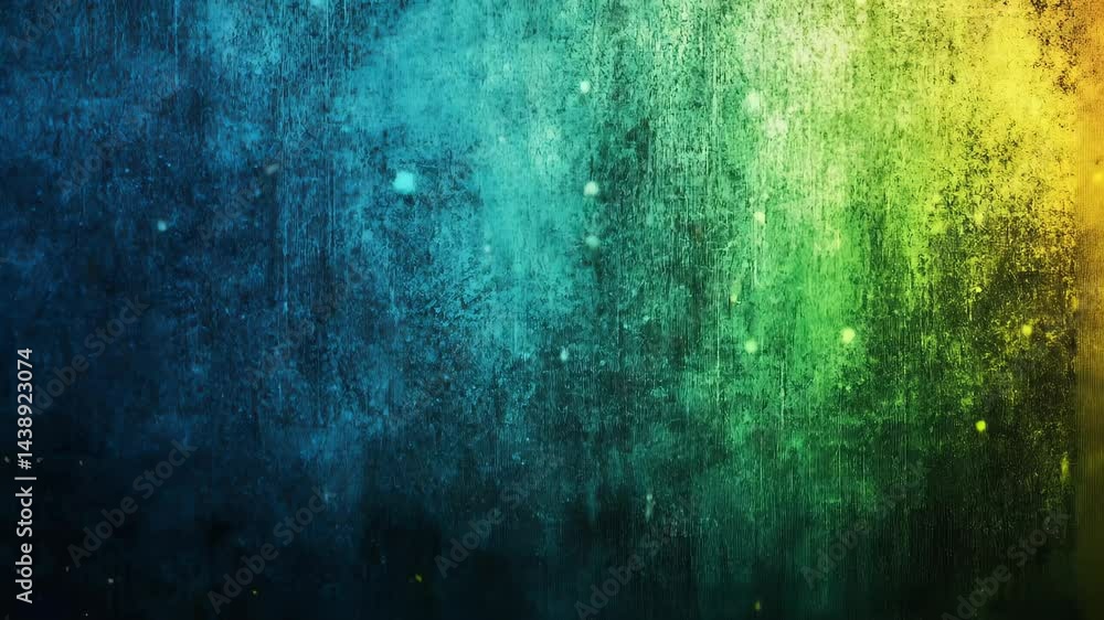 Poster vibrant abstract color transition with dynamic brushstroke texture