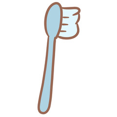 Toothbrush, cute toothbrush with foam, big smile