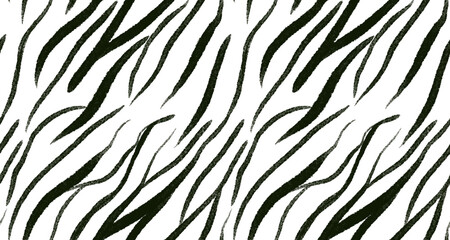 Leopard and zebra pattern design. Textile print pattern.