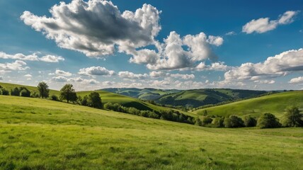 panorama of the mountains