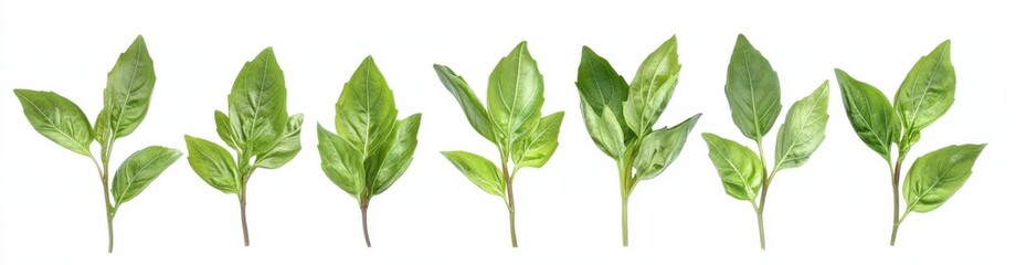 Fresh basil leaves
