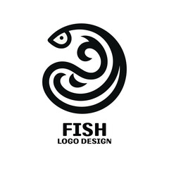 Fish Vector Logo Design