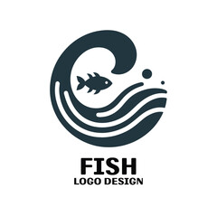 Fish Vector Logo Design
