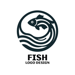 Fish Vector Logo Design