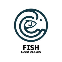 Fish Vector Logo Design