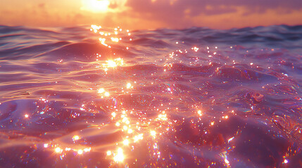 summer's shimmering surface detail (tele lens),