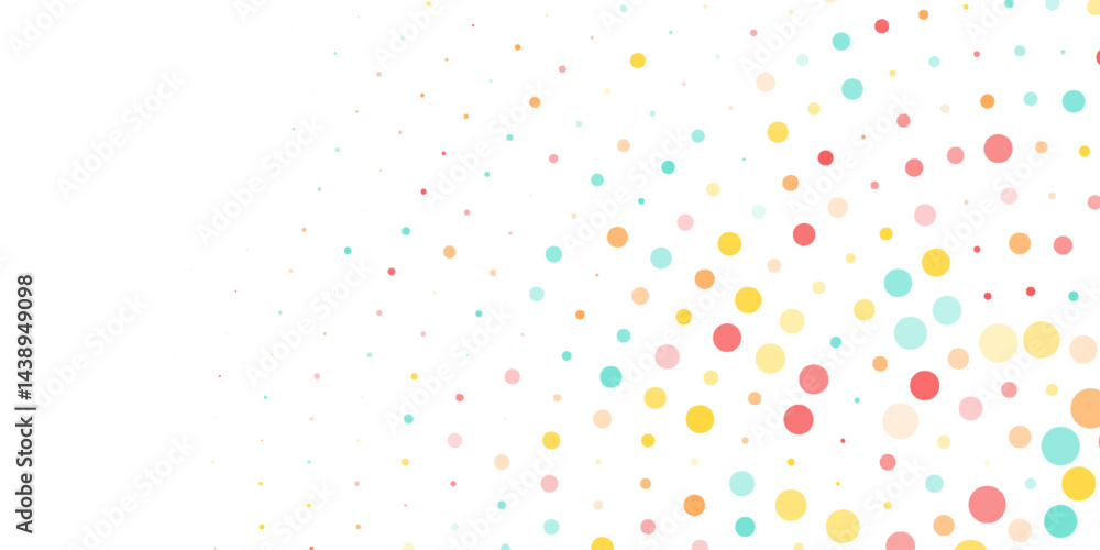Poster light blue vector layout with circle shapes. blurred decorative design in abstract style with bubble