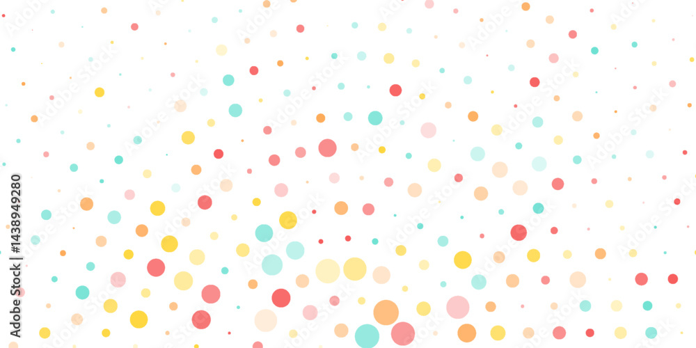 Poster light blue vector layout with circle shapes. blurred decorative design in abstract style with bubble