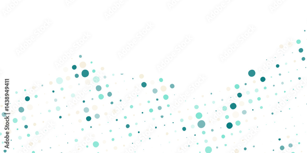 Poster light blue vector layout with circle shapes. blurred decorative design in abstract style with bubble