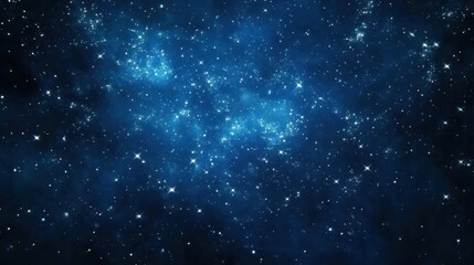 Obraz premium Cosmic Nebula Starry Night Sky Background