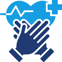 Fototapeta premium Cpr Icon