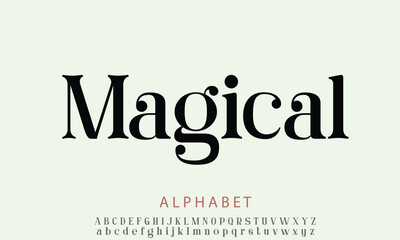 Luxury Magical Beach Personal Use alphabet letters font for logo