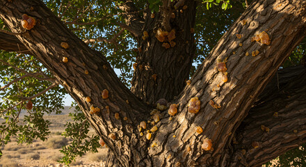 Fototapeta premium Tree with Resin