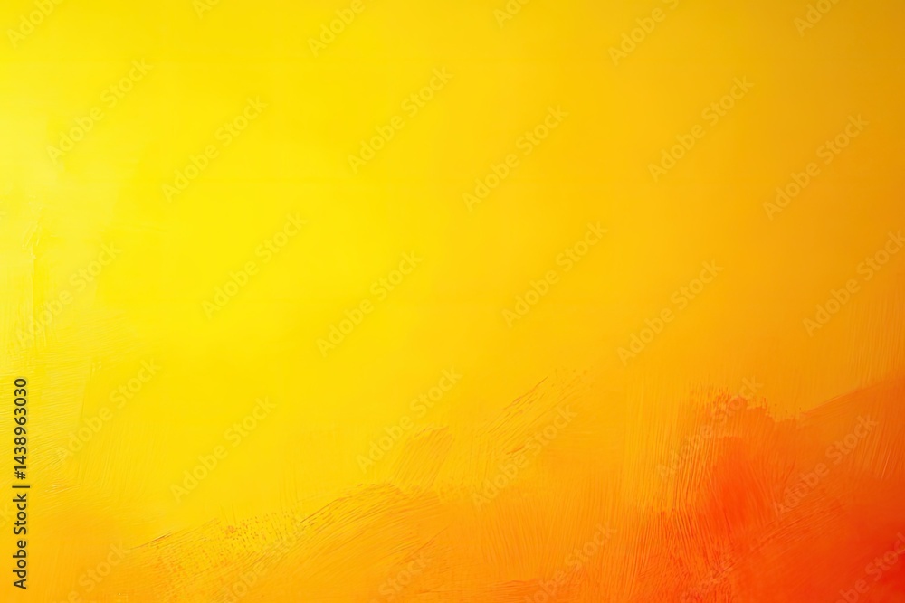 Poster a vibrant gradient background transitioning from bright yellow to deep orange. perfect for use in di