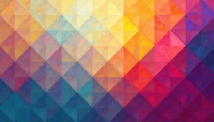 Obraz premium Subtle geometric grid, subtle color variation, repeating square motif, gradient, decor