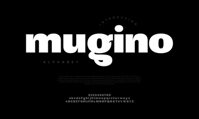 Bold Rounded Sans Font Vector for Startup Branding Modern Tech App UI UX Digital Product Layout and Interface Design