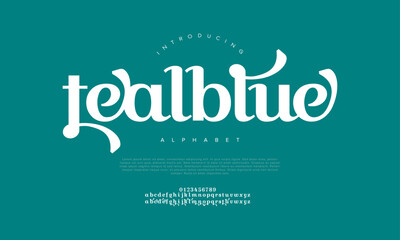 Rounded Swash Modern Font Vector for Wedding Branding Boutique Editorial Beauty Packaging Logo and Elegant Product Design