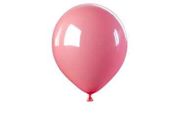  A pink balloon, vector illustration, simple background, png transparent background, png file with white border, high resolution, high quality