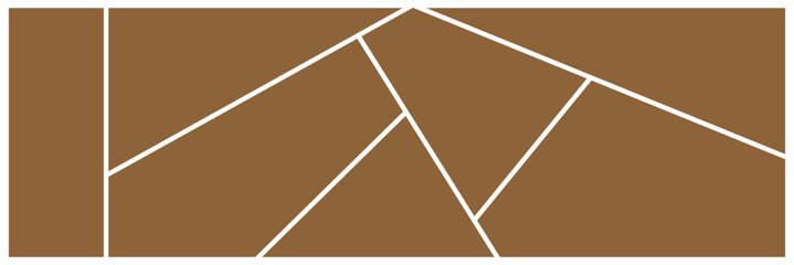 Photo collage template. Mood board grid. Square picture frame. Photography album layout. Vector&nbsp;illustration&nbsp;.EPS&nbsp;20 .