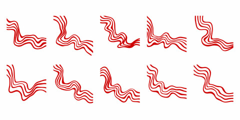 Abstract Line Corner