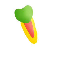 hair cilp shape candy