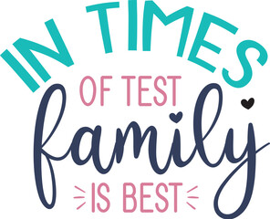 Family SVG, Family Quote, T Shirt Design SVG, Family Retro Sublimation