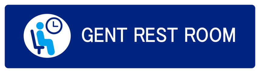 GENT REST ROOM SIGNAGE