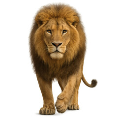 Obraz premium lion isolated on white