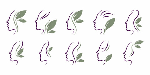 Fototapeta premium Beauty Clinic Logo