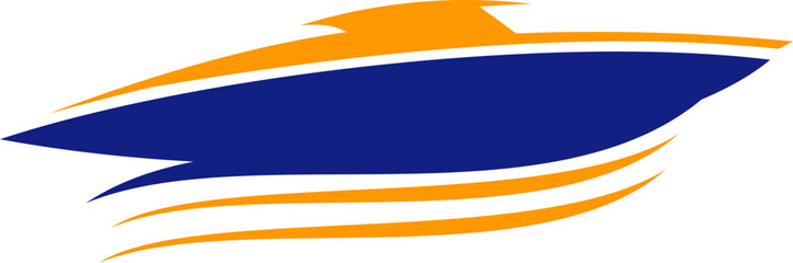 Obraz premium Boat Rental Logo