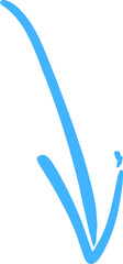 Brush Hand Drawn Arrow Element