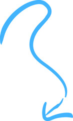 Brush Hand Drawn Arrow Element