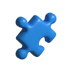 3d puzzle piece