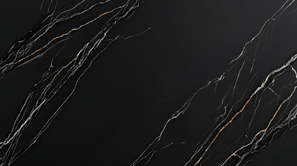 A black and gold marble countertop with a black and gold marble border