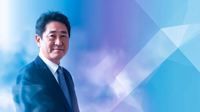 信頼感あふれるミドル世代のビジネスマンのポートレート