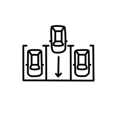 Car parking icon