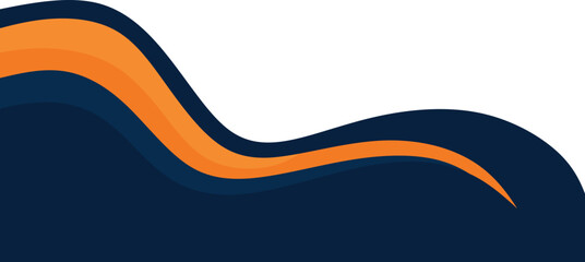 Business Wave Border