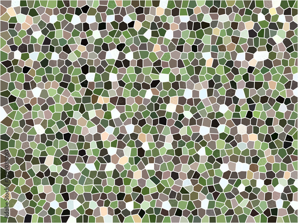 Aufkleber abstract geometric pattern generative computational art illustration